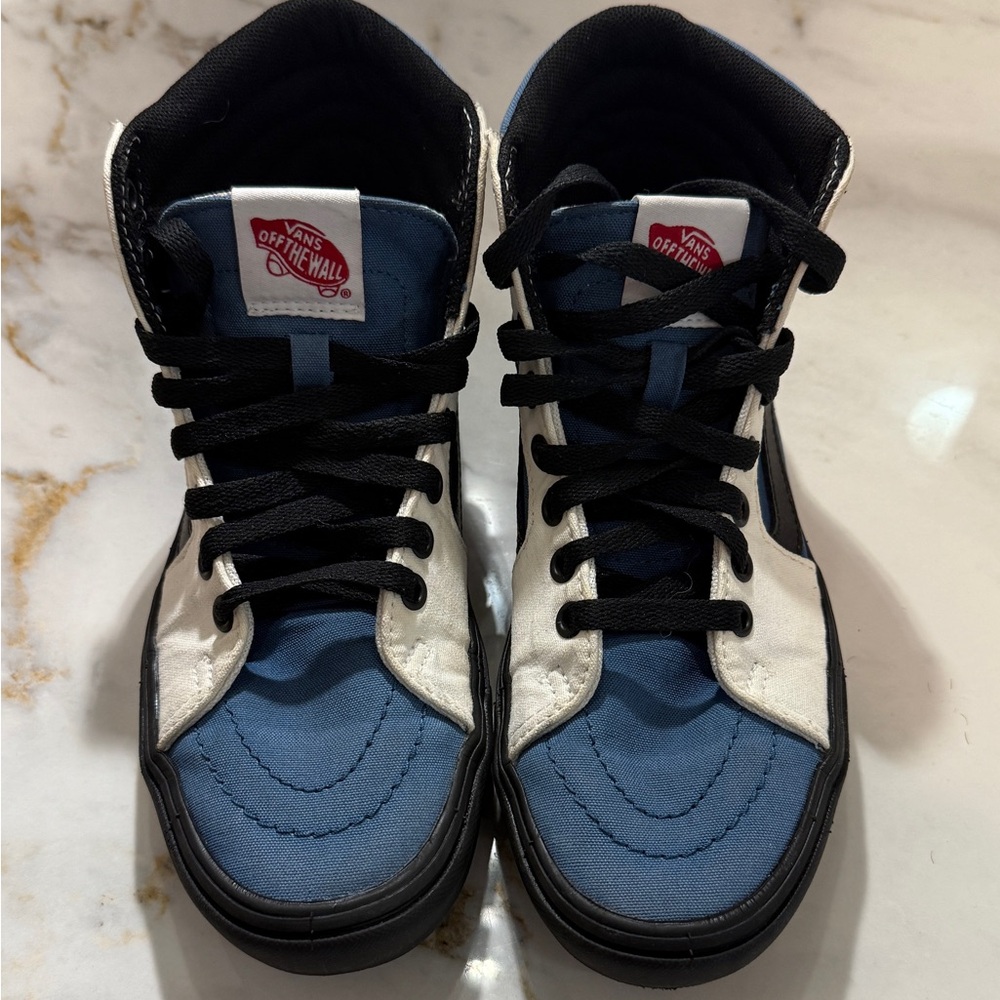 Color block high top Vans